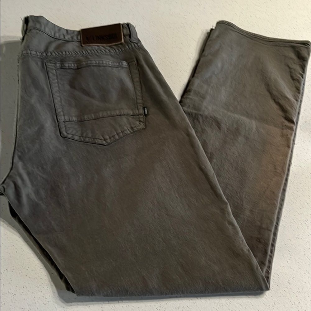 Linksoul Men's Slim Jeans  Faded Green Size 35/32